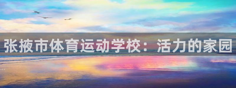 vsport体育官网下载招商：张掖市体育运动学校：活